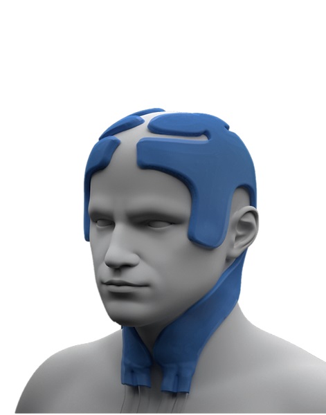 CGI of adult wearing PolarCap